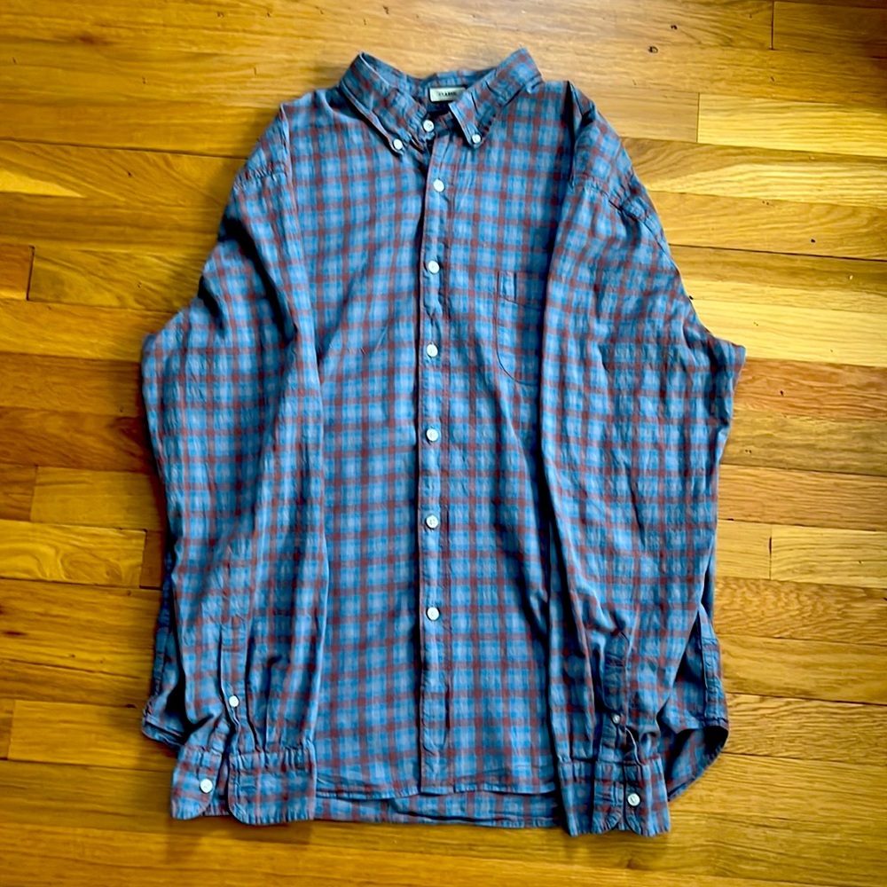 JCrew Classic Men’s shirt, size XL